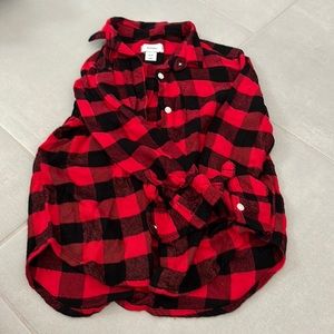 Girls old navy flannel. Size XS